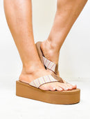 Corky's Pink Multi Take A Dip Flip Flops - Macoma Boutique304 Sandals