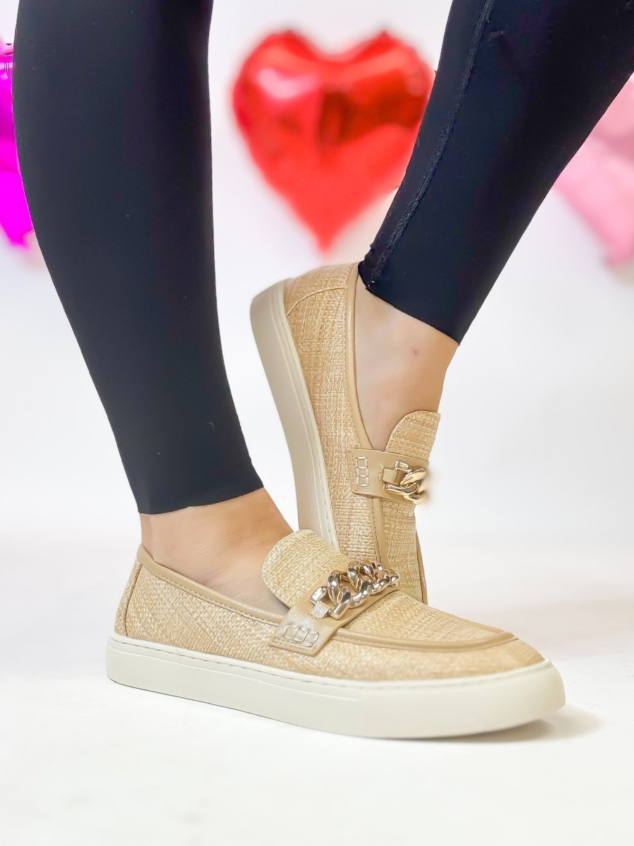 Corky's Raffia Chain Reaction Shoes - Macoma Boutique301 Sneakers