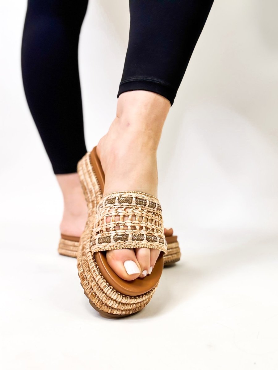 Corky's Raffia Hangover Sandals - Macoma Boutique304 Sandals