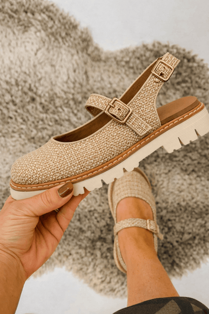 Corky's Raffia If You Say So Shoes - Macoma Boutique305 Flats