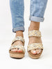 Corky's Raffia Total Knockout Sandals - Macoma Boutique302 Wedges & Heels