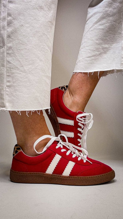 Corky's Red Heads Up Sneakers - Macoma Boutique301 Sneakers
