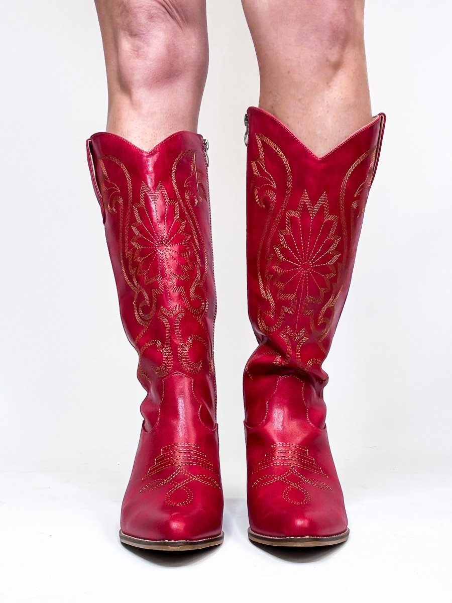 Corky's Red Just In Case Boots - Macoma Boutique303 Mules & Boots