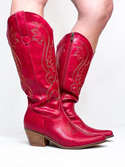 Corky's Red Just In Case Boots - Macoma Boutique303 Mules & Boots