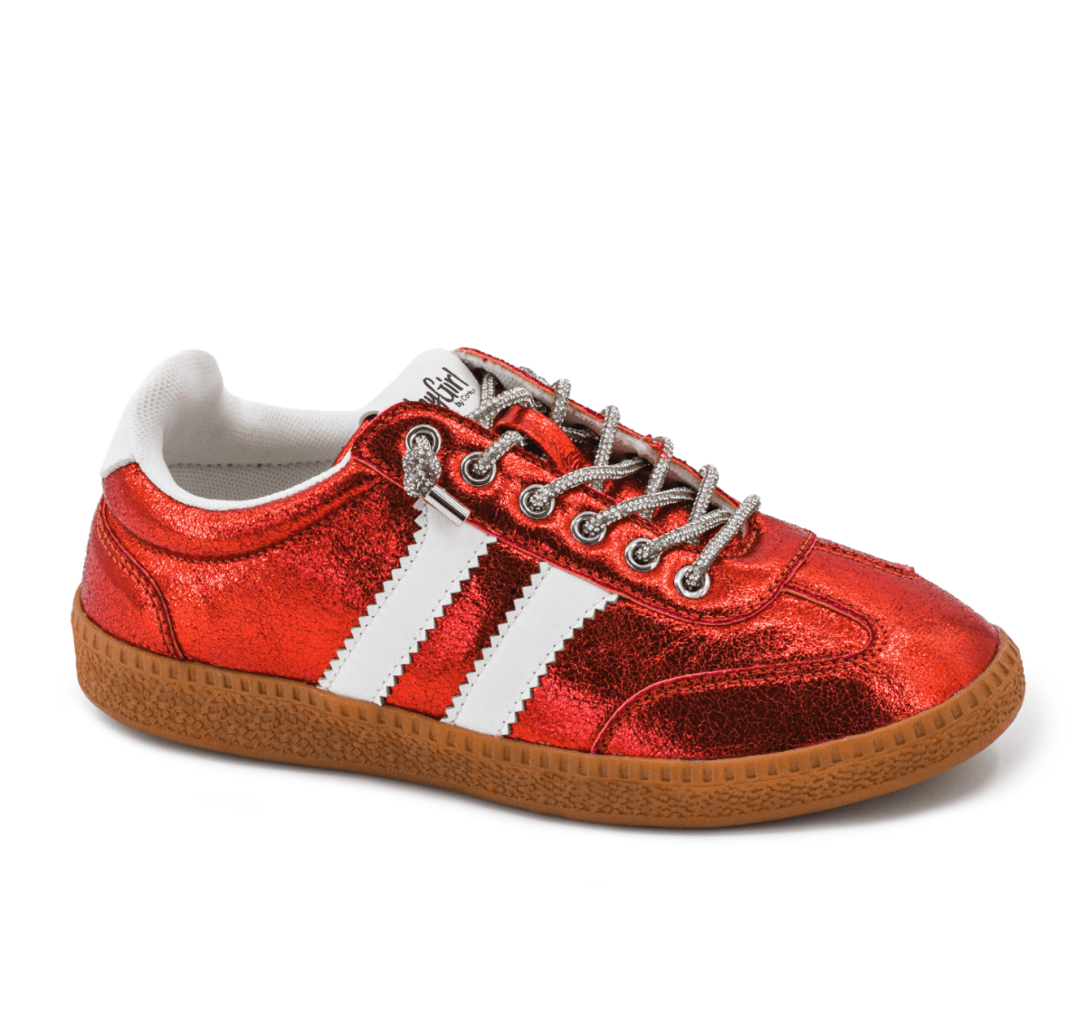 Corky's Red Metallic Heads Up Sneakers - Macoma Boutique301 Sneakers