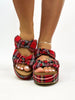 Corky's Red Plaid Put A Bow On It Heels - Macoma Boutique302 Wedges & Heels