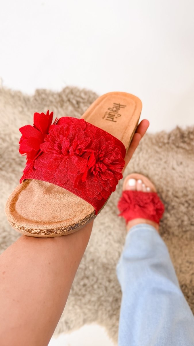 Corky's Red Wild Child Sandals - Macoma Boutique304 Sandals