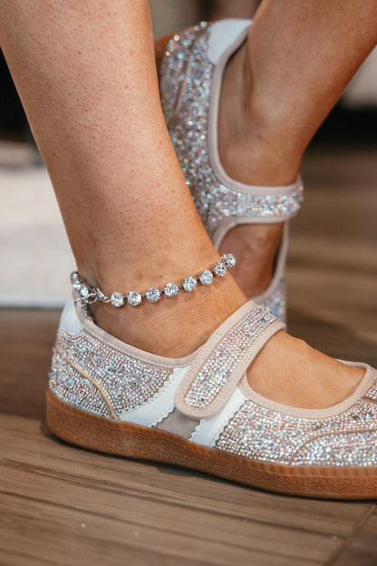 Corky's Rhinestone Calm Down Sneakers - Macoma Boutique301 Sneakers