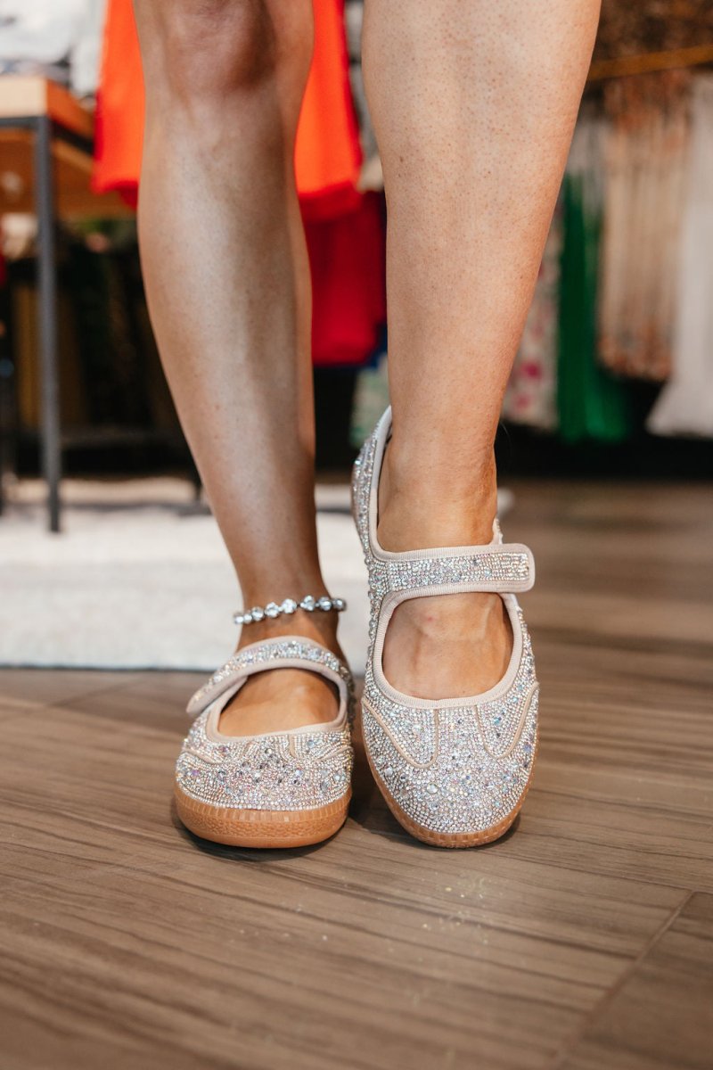 Corky's Rhinestone Calm Down Sneakers - Macoma Boutique301 Sneakers