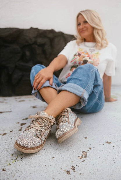 Corky's Rhinestone Campfire Boots - Macoma Boutique303 Mules & Boots