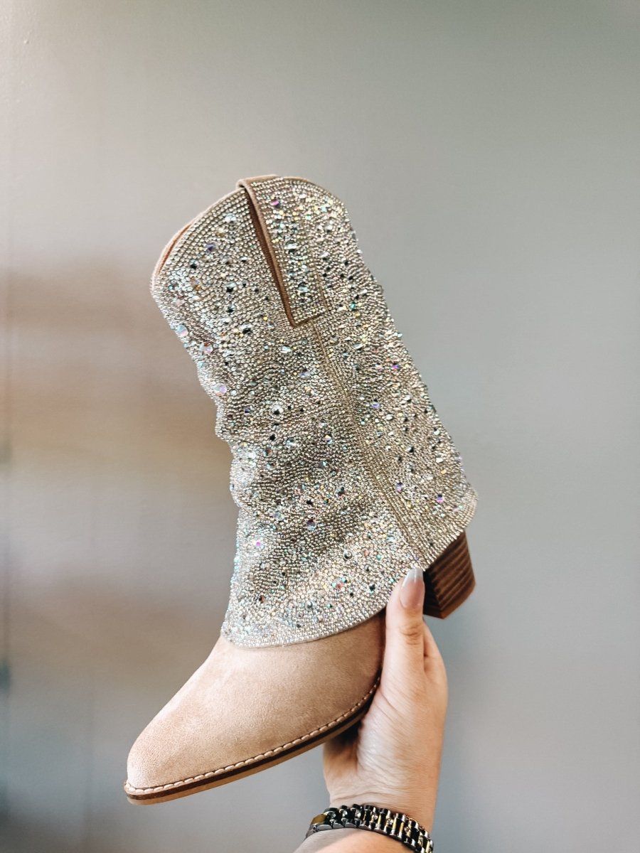 Corky's Rhinestone Old Money Boots - Macoma Boutique303 Mules & Boots