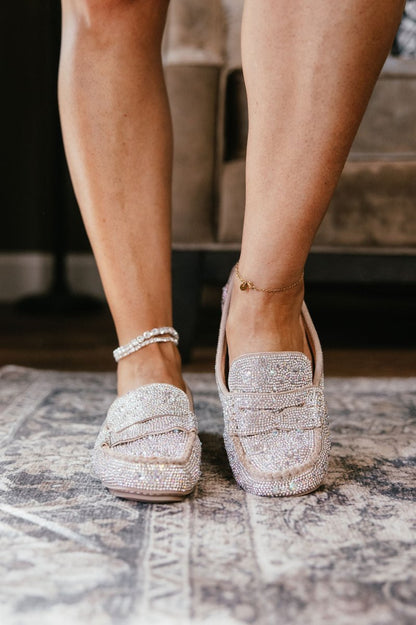 Corky's Rhinestone Penny For Your Thoughts Shoes - Macoma Boutique303 Mules & Boots
