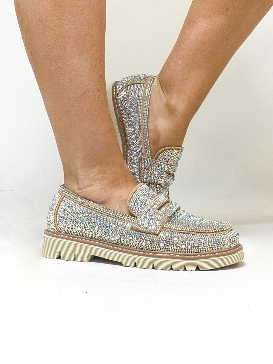 Corky's Rhinestone Penny Pincher Shoes - Macoma Boutique303 Mules & Boots