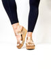 Corky's Rose Gold Obviously Sandals - Macoma Boutique302 Wedges & Heels