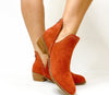 Corky's Rust Faux Suede Bluffin Boots - Macoma Boutique303 Mules & Boots