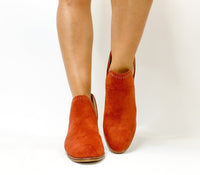 Corky's Rust Faux Suede Bluffin Boots