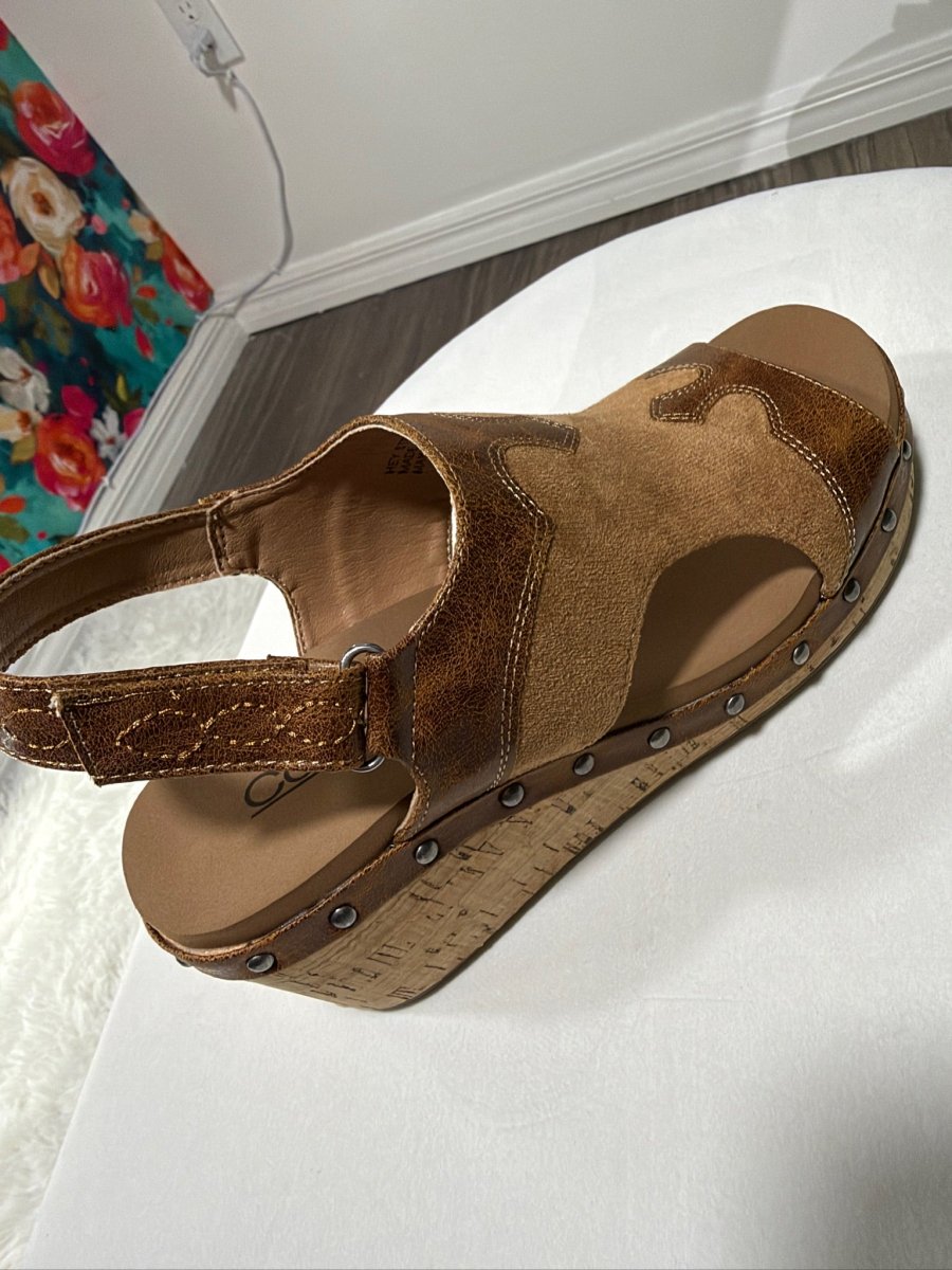 Corky's Saddle Hey Stranger Sandals - Macoma Boutique304 Sandals