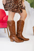 Corky's Saddle Just In Case Boots - Wide Calf - Macoma Boutique303 Mules & Boots