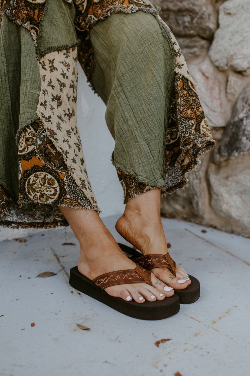 Corky's Saddle Overboard Sandals - Macoma Boutique304 Sandals