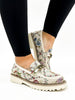 Corky's Sand Brocade Floral Literally Shoes FINAL SALE - Macoma Boutique303 Mules & Boots