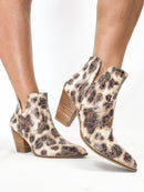 Corky's Sand Cracked Leopard Smoke Show Boots - Macoma Boutique303 Mules & Boots