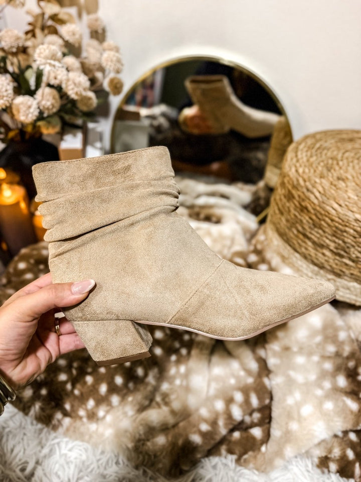 Corky's Sand Faux Suede Addicted Boots - Macoma Boutique303 Mules & Boots