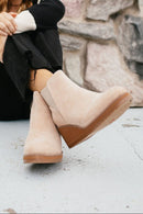 Corky's Sand Faux Suede Apple Sauced Boots - Macoma Boutique303 Mules & Boots