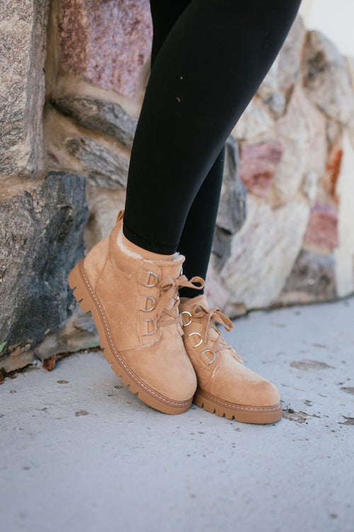 Corky's Sand Faux Suede Campfire Boots - Macoma Boutique303 Mules & Boots