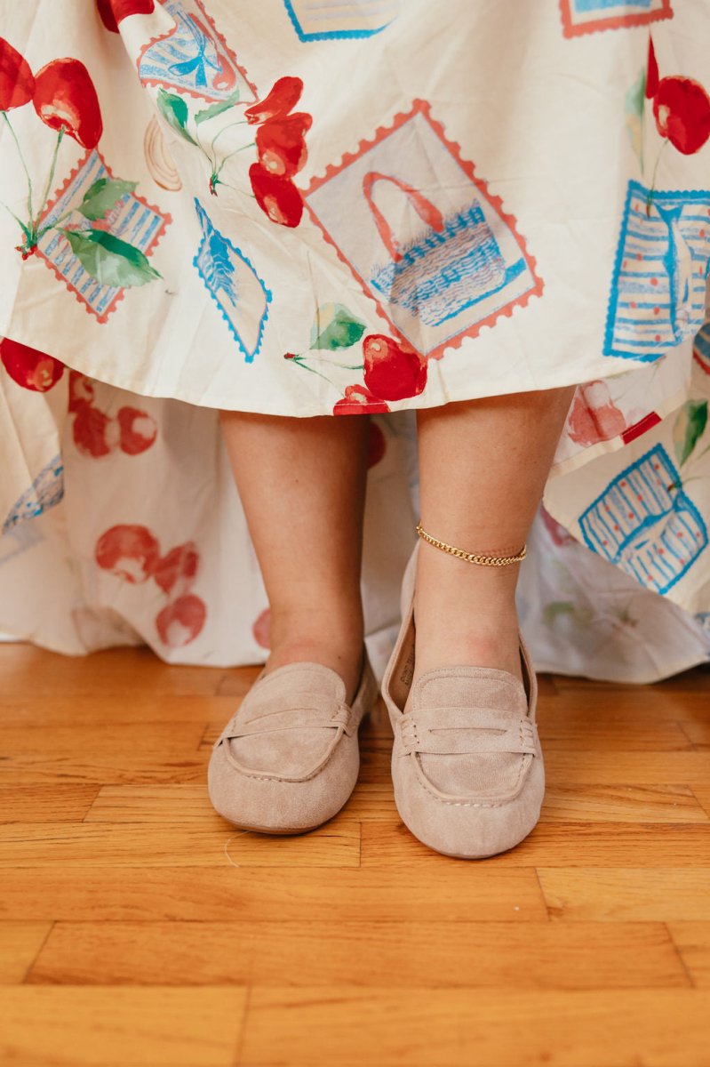 Corky's Sand Faux Suede Don't Tell Flats - Macoma Boutique305 Flats