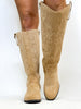 Corky's Sand Faux Suede Howdy Hunny Boots - Macoma Boutique303 Mules & Boots
