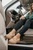 Corky's Sand Faux Suede Stud Muffin Shoes - Macoma Boutique305 Flats