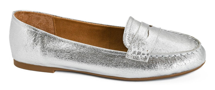 Corky's Silver Don't Tell Flats - Macoma Boutique305 Flats