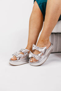 Corky's Silver Lil Bit Knotty Sandals FINAL SALE