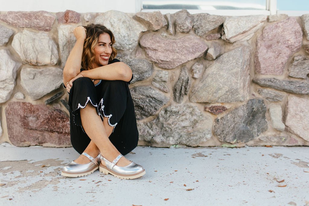 Corky's Silver Mirror Metallic If You Say So Shoes - Macoma Boutique305 Flats