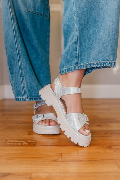 Corky's Silver That's Just Me Sandals - Macoma Boutique304 Sandals