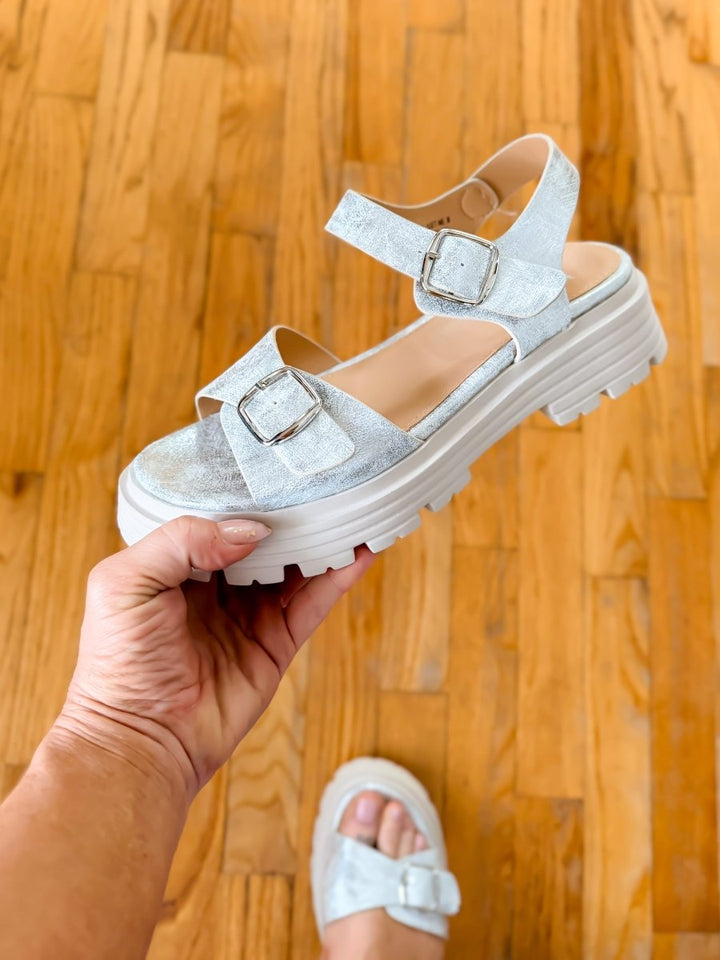 Corky's Silver That's Just Me Sandals - Macoma Boutique304 Sandals