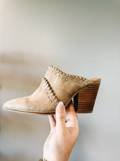 Corky's Tan Blame The Bar Heels - Macoma Boutique302 Wedges & Heels