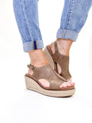 Corky's Tan K Bye Wedges FINAL SALE - Macoma Boutique302 Wedges & Heels
