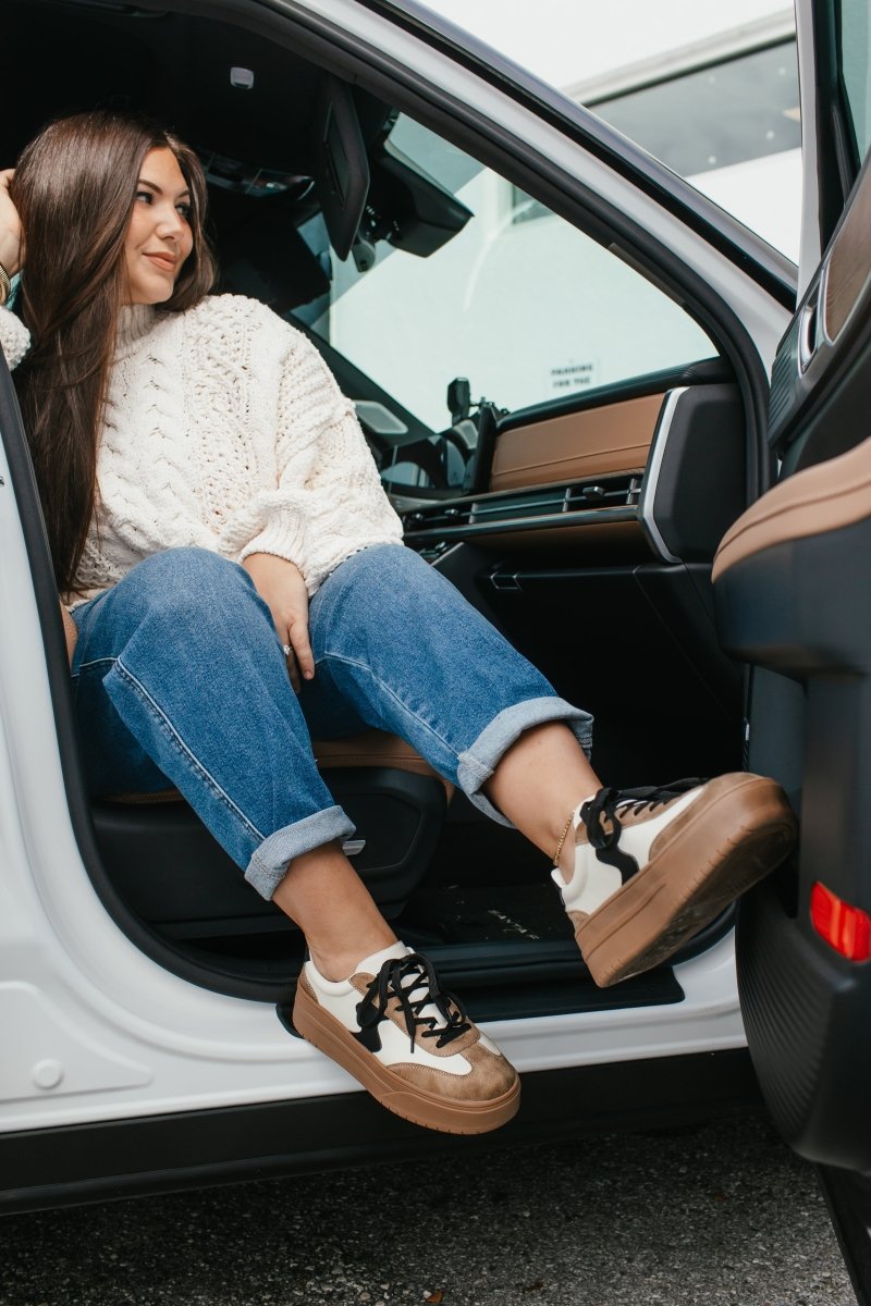 Corky's Tan Pop Off Sneakers - Macoma Boutique301 Sneakers