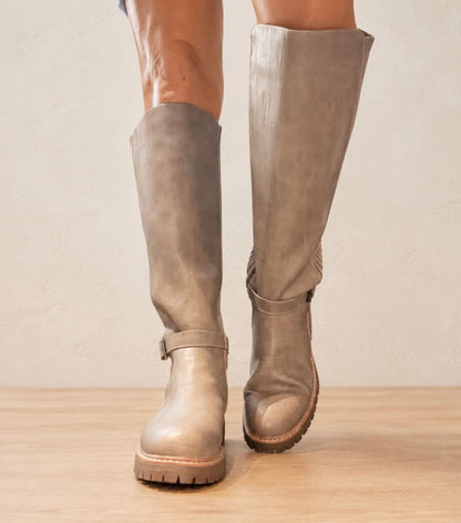 Corky's Taupe Let's Grab Coffee Boots - Macoma Boutique303 Mules & Boots