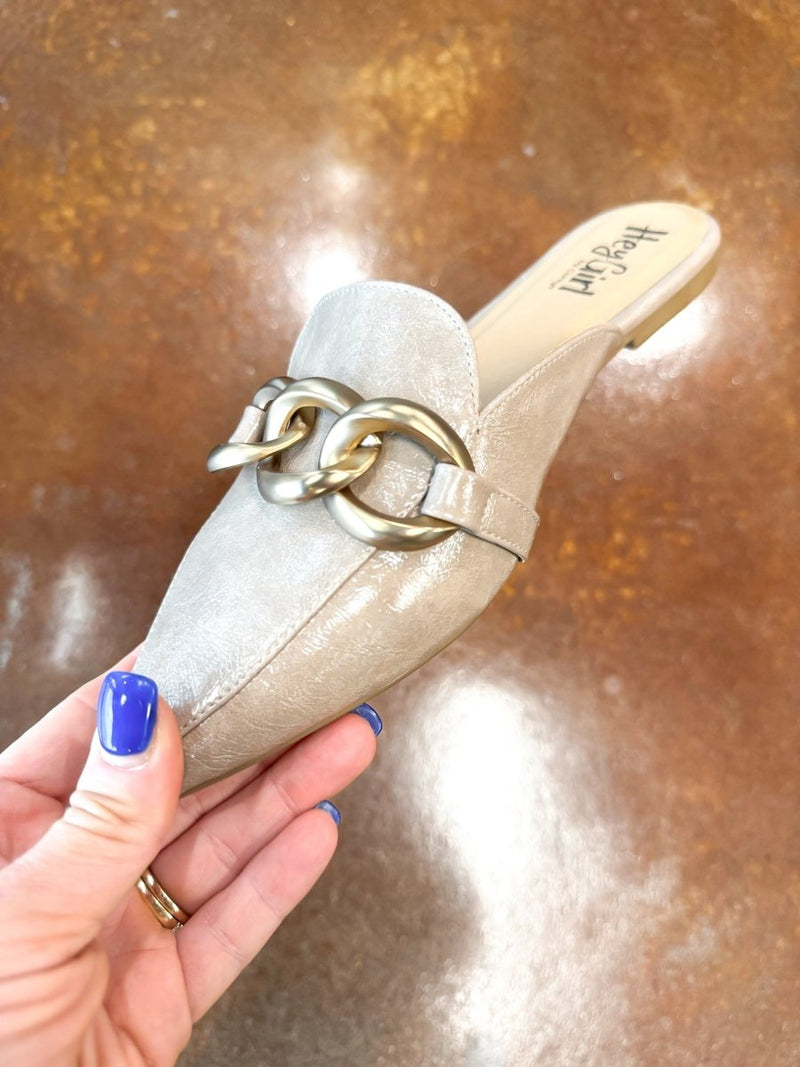 Corky's Taupe Playin For Keeps Mules