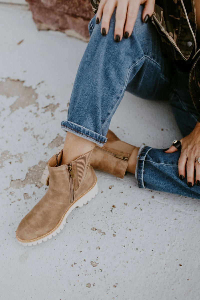 Corky's Taupe Take A Hike Boots - Macoma Boutique303 Mules & Boots
