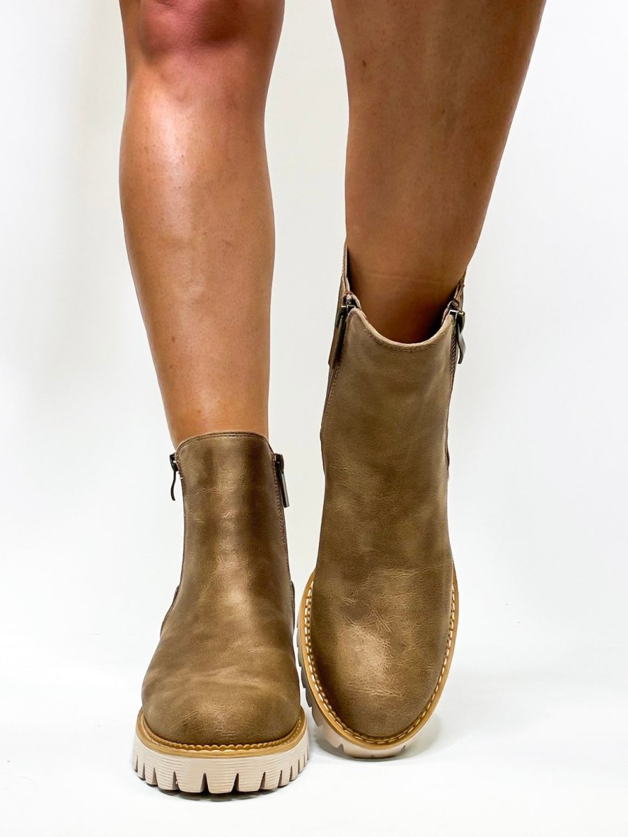 Corky's Taupe Take A Hike Boots - Macoma Boutique303 Mules & Boots
