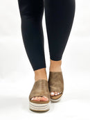 Corky's Taupe Totally Buggin Wedges - Macoma Boutique302 Wedges & Heels