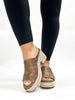Corky's Taupe Totally Buggin Wedges - Macoma Boutique302 Wedges & Heels