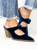 Corky's Teal Velvet Knot Gonna Happen Shoes - Macoma Boutique302 Wedges & Heels