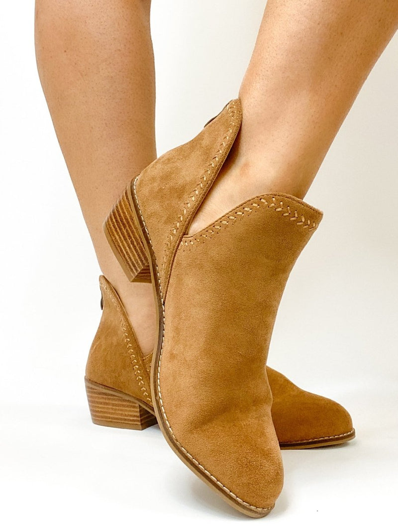 Corky's Tobacco Faux Suede Bluffin Boots