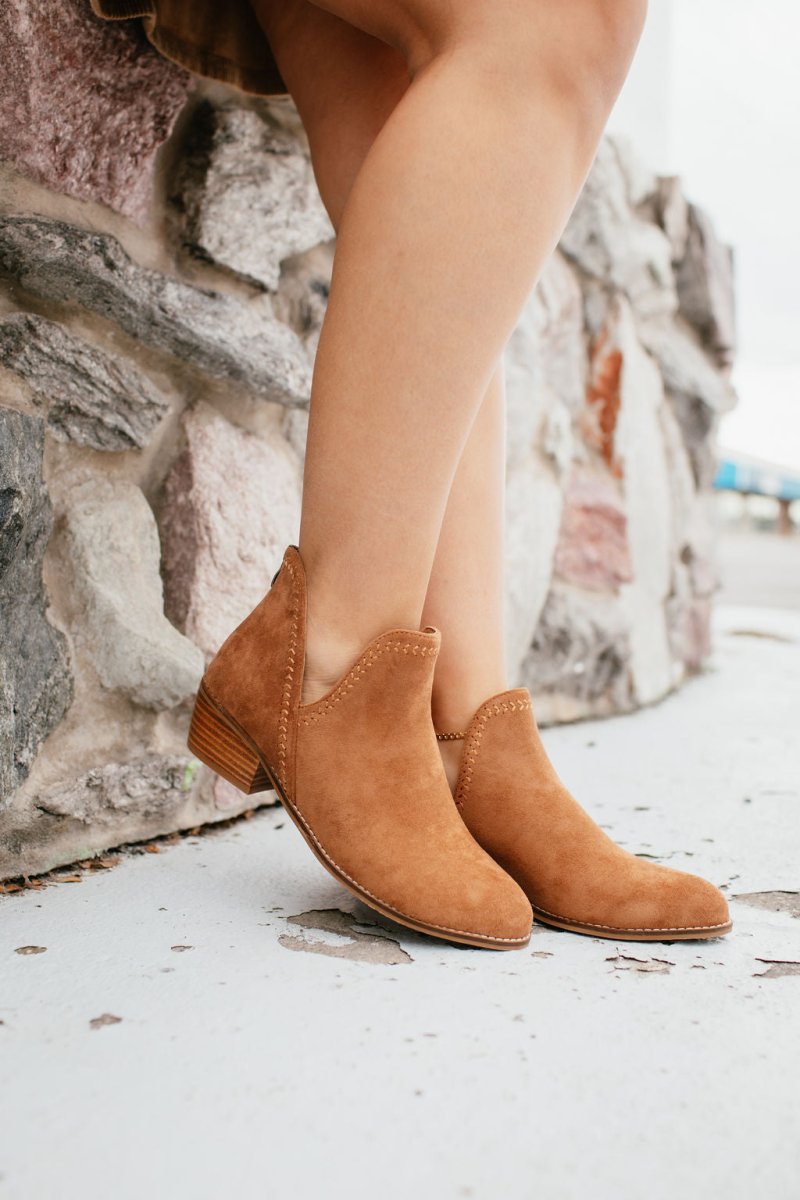 Corky's Tobacco Faux Suede Bluffin Boots