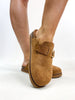 Corky's Tobacco Faux Suede Day Dream Shoes - Macoma Boutique303 Mules & Boots