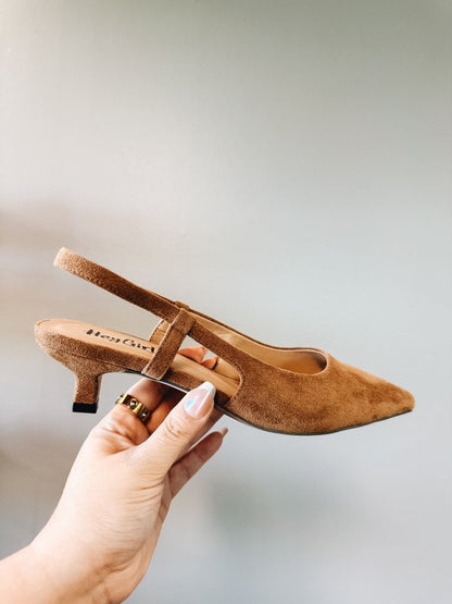 Corky's Tobacco Faux Suede Kit N Caboodle Heels - Macoma Boutique302 Wedges & Heels